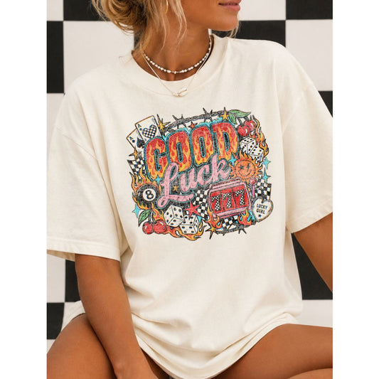 Good Luck Comfort Colors Tee