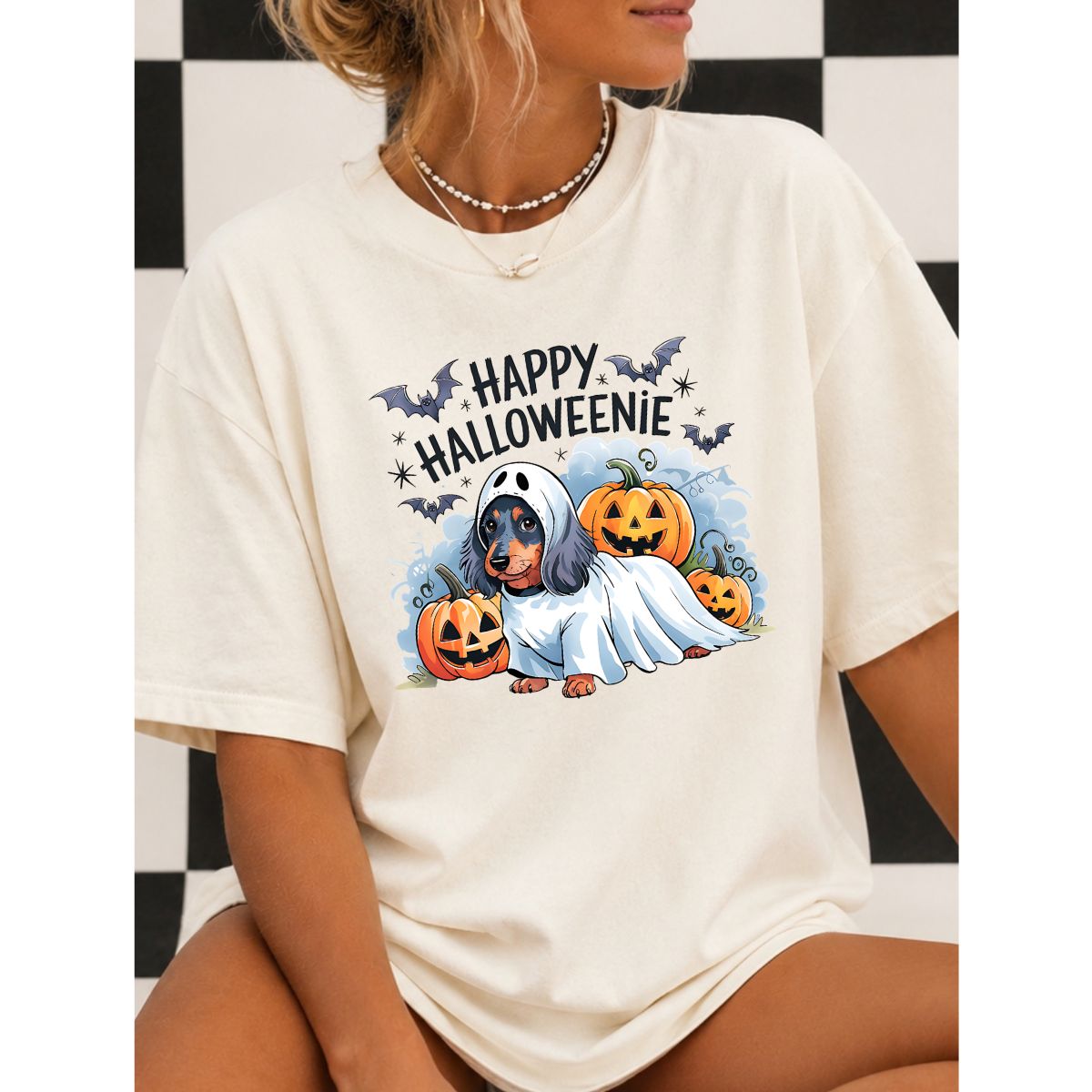 Halloweenie Comfort Colors Tee
