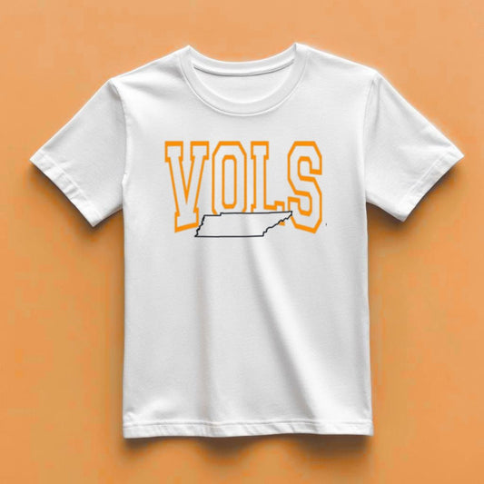 Kids orange outline
