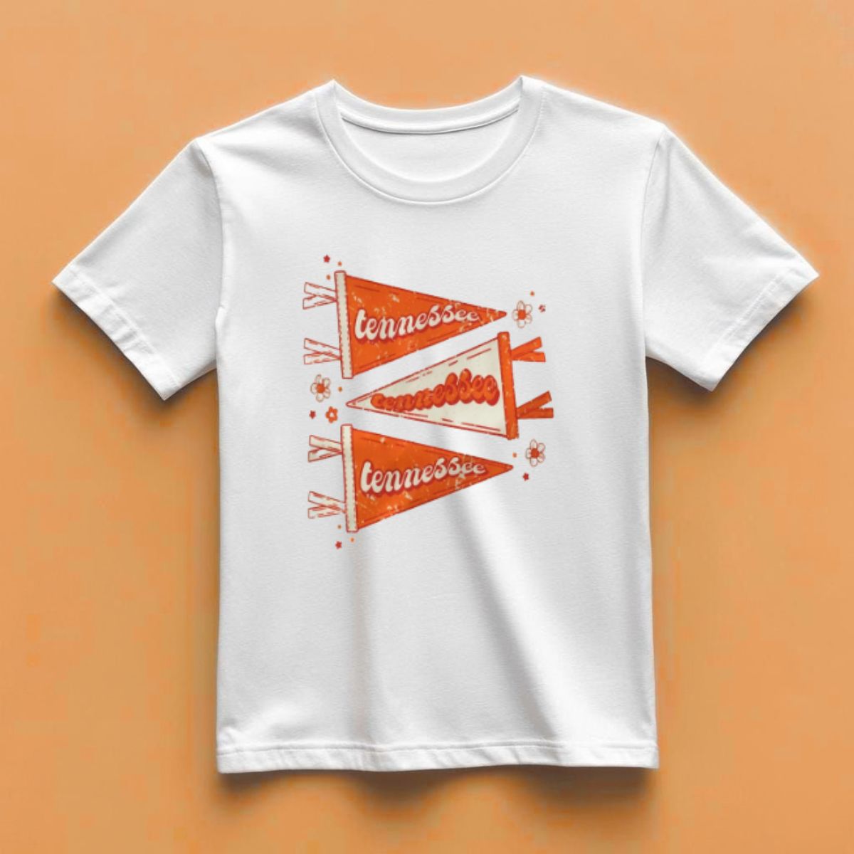 Orange flags tee