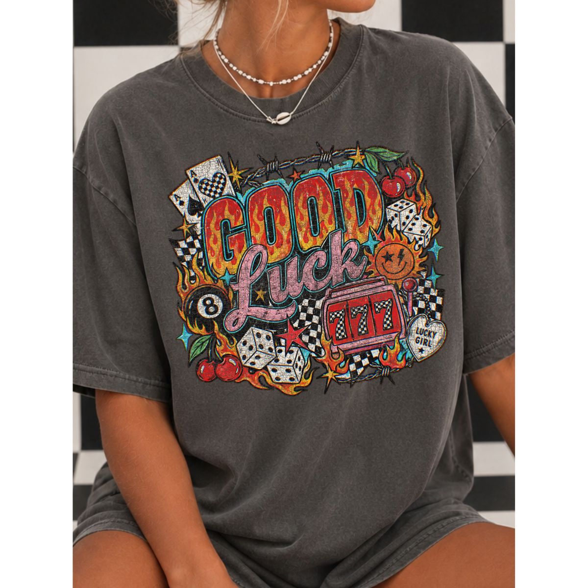 Good Luck Comfort Colors Tee